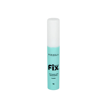 Gel Fixador Vizzela Brow Up Fix 4g - Definição e Fixação Duradoura