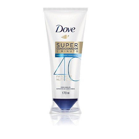 CONDICIONADOR DOVE 170ML SUPER 1MINUTO FATOR NUTRIÇÃO 4