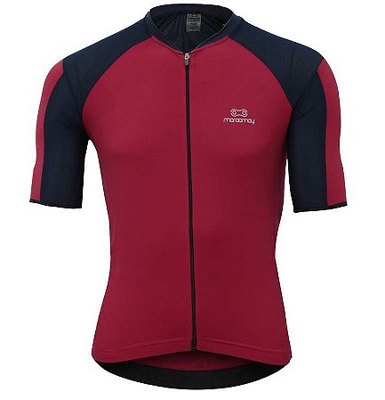 Camisa Masc Marcio May Elite Vermelha/Azul - AUGE BIKE