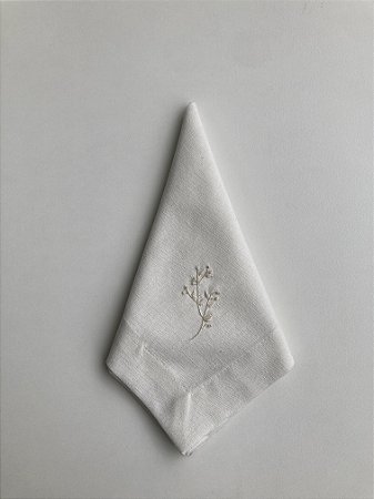 Guardanapo Linho Bordado