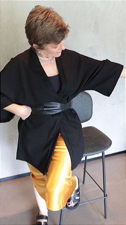 kimono de Linho Liso Hurri Hills