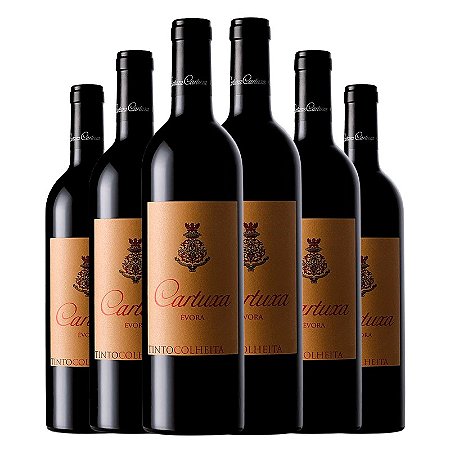 Vinho Português Tinto Cartuxa Colheita  750ml- Caixa Com 6 Unidades
