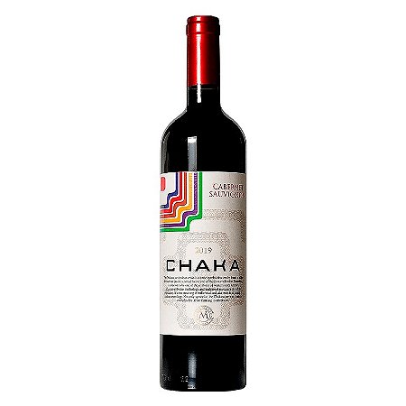Vinho Chileno Tinto Chaka Cabernet Sauvignon 750ml