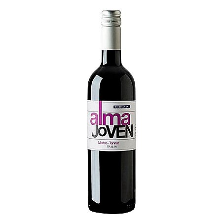 Vinho Uruguaio Tinto Alma Joven Merlot/Tannat 750ml
