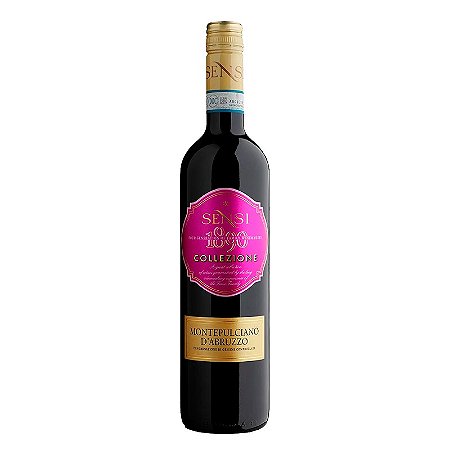 Vinho Italiano Tinto Sensi 1890 Collezione Montepulciano D’Abruzzo 750ml