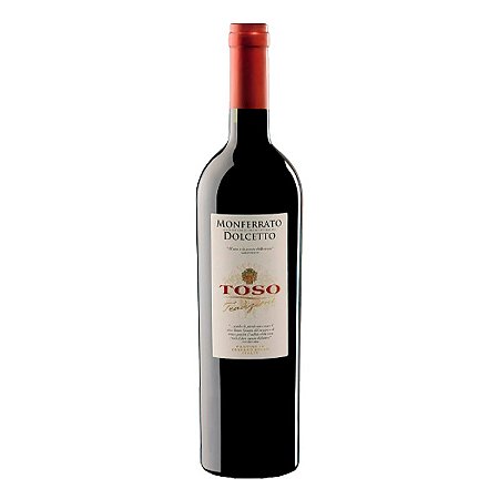 Vinho Italiano Tinto Toso Monferrato Dolcetto DOC 750ml