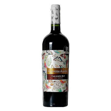Vinho Chileno Tinto Mariposa Alegre Gran Reserva Carmenere 750ml