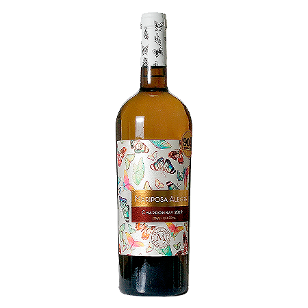 Vinho Chileno Branco Mariposa Alegre Gran Reserva Chardonnay 750ml