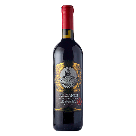 Vinho Italiano Tinto Vulcanici Montepulciano D´Abruzzo 750ml