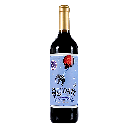 Vinho Espanhol Tinto Quédate Cabernet Sauvignon 750ml