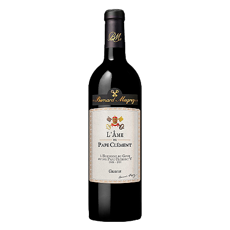 Vinho Francês Tinto L’Âme de Pape Clément Rouge Bernard Magrez 750ml