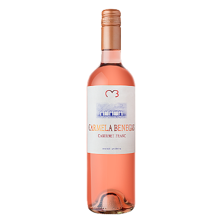 Vinho Argentino Rosé Carmela Benegas Cabernet Franc 750 ml