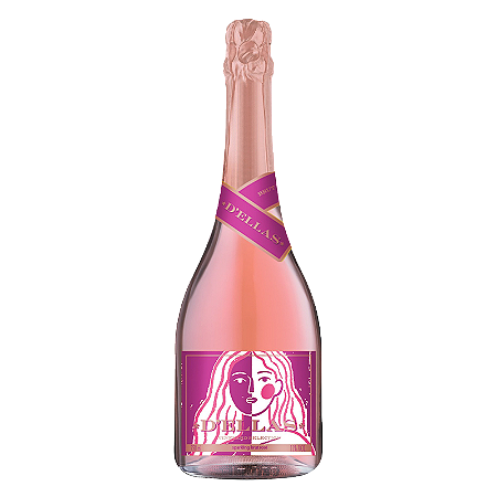 Espumante Nacional D’ellas Brut Rosé 750ml