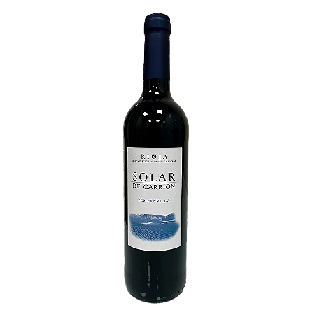Vinho Espanhol Tinto Solar de Carrión Tempranillo 750ml