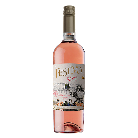Vinho Argentino Rosé Festivo 750ml