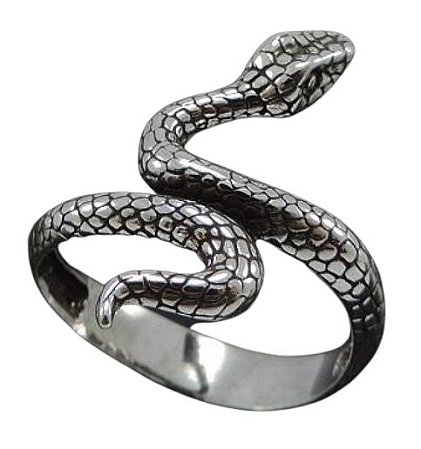 Anel de cobra - PRATA 925