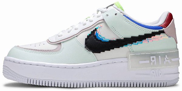 nike air force 1 shadow pastel verde