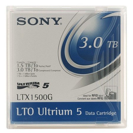 Fita LTO5 Ultrium SONY LTX1500 (1.5TB/3.0TB)
