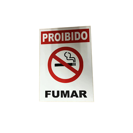Adesivo Proibido Fumar