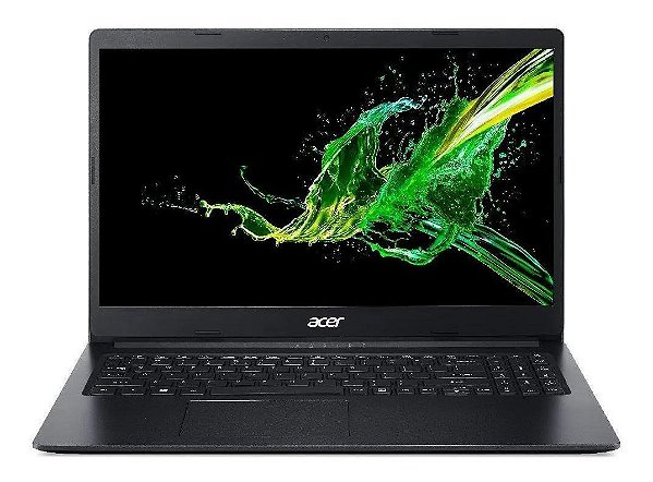 Notebook Acer Aspire 3 15.6" A315-34-C5EY Celeron N4000 4GB 500GB Windows 10 - Preto