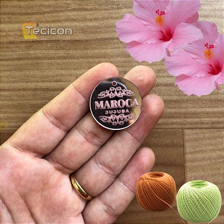 Kit 150 Etiquetas em Acrílico Personalizadas (Até 2x4cm)