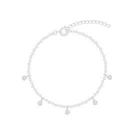 Pulseira de elos com pontos de luz