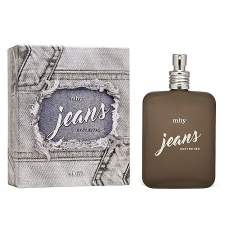 Jeans Destroyed Desodorante Corporal Masculina Mahogany - Decant
