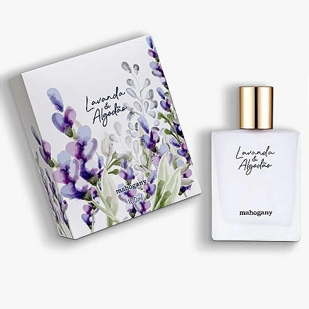 Lavanda & Algodão Desodorante Corporal Feminina Mahogany - Decant