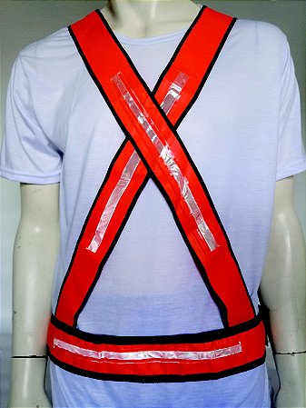 Colete refletivo tipo X