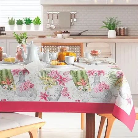 Toalha de Mesa  Retangular  1,40m x 2,10m Salada - Karsten