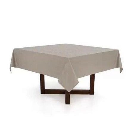 Toalha de Mesa Karsten Quadrada 1,80m x 1,80m  Sienna Camurça