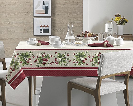 Toalha de Mesa Retangular Amara 1,40x2,10cm - Karsten
