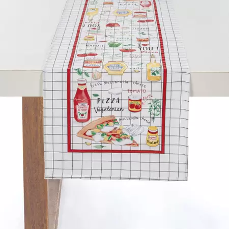 Trilho de Mesa/Caminho de Mesa Pizzaria Karsten 30cm x 1,00m
