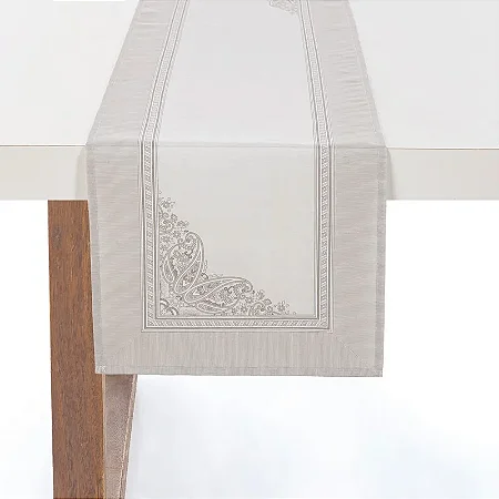 Trilho de Mesa/Caminho de Mesa Marins 30cm x 1,00m- Karsten