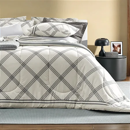 Cobre Leito King 150 Fios 100% Algodão Marques- Karsten