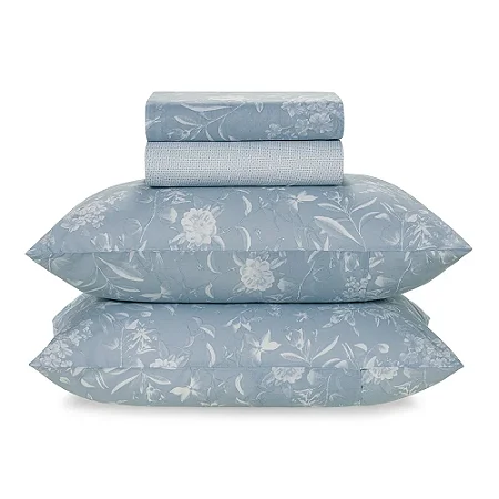 Jogo de Cama Casal 160 Fios 100% Algodão Enara- Karsten