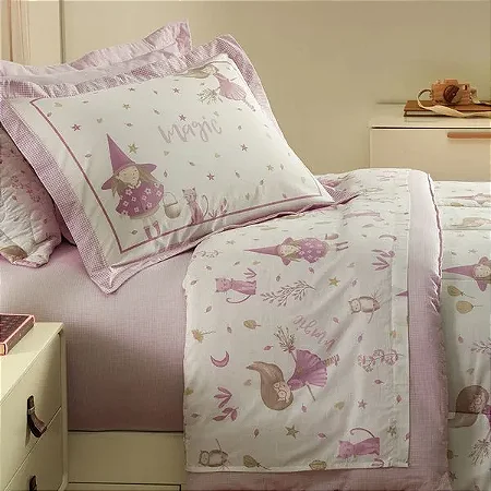 Colcha Infantil Casal 200 Fios Fantasia- Karsten