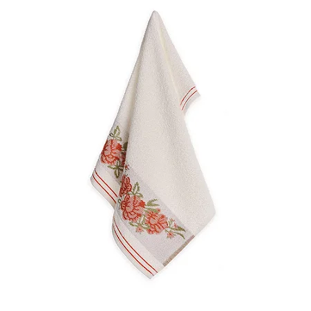 Toalha de Rosto Gardênia Ivory- Karsten