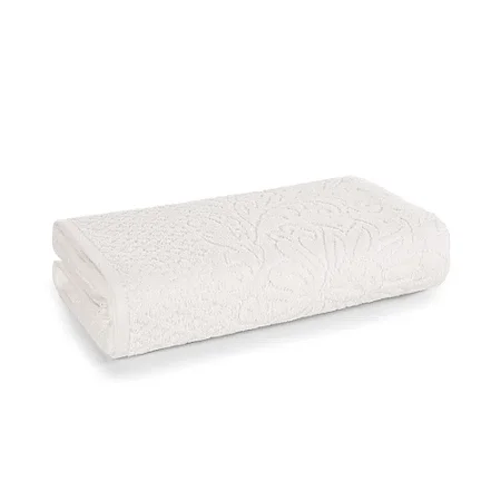 Toalha Banhão  Aveludada Monique Branco- Karsten