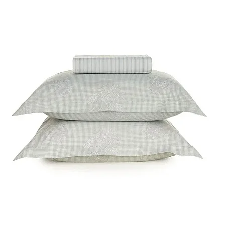 Lençol Queen com Elástico e Fronhas 200 Fios Dália- Karsten