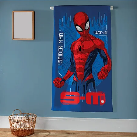Toalha de Banho Felpuda Infantil Döhler  Spiderman 03