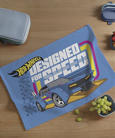 Kit 2 Toalhas Lancheira Döhler Hotwheels