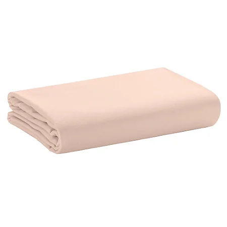 Lençol Avulso com Elástico Döhler Casal 130 fios Salmão