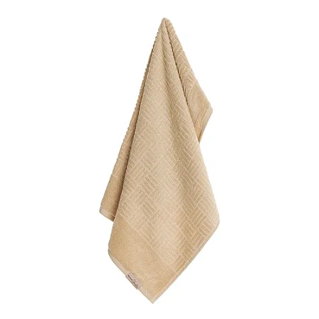 Toalha de Rosto Karsten Fio Penteado Invicta Argila
