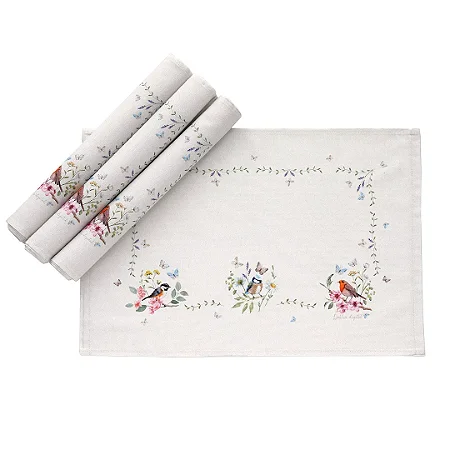 Jogo Americano Döhler Clean Jardim 45x31cm 4 peças