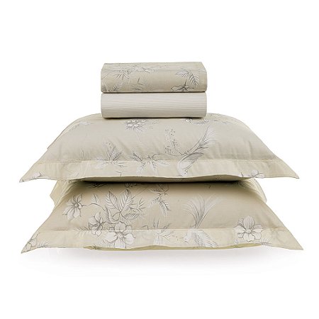 Jogo de Cama Queen 200 Fios 100% Algodão Maris-Karsten