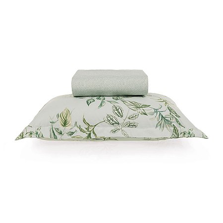 Lençol Solteiro com Elástico e Fronha 200 Fios Cedro