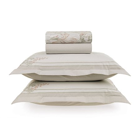 Jogo de Cama King 200 Fios 100% Algodão Amélia-Karsten