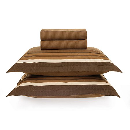 Jogo de Cama Queen 200 Fios 100% Algodão Duarte-Karsten