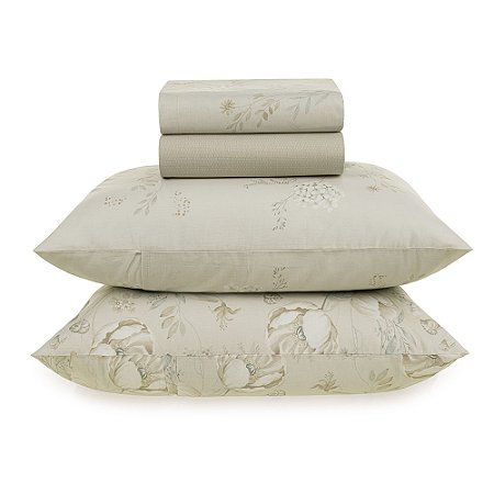 Jogo de Cama King 100% Algodão Sophia-Karsten